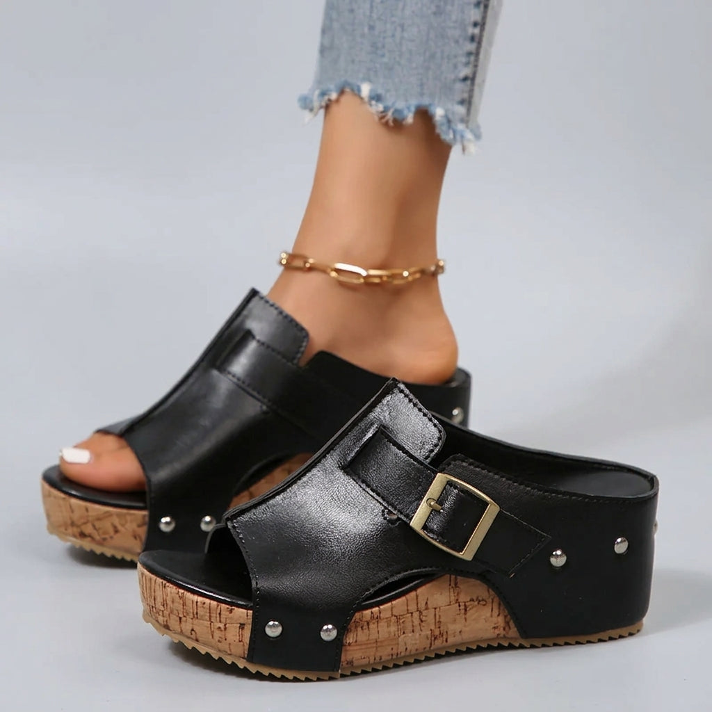 Sandali Olivia a piattaforma