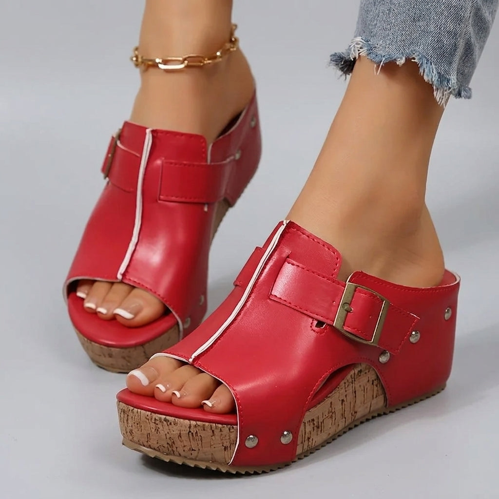 Sandali Olivia a piattaforma