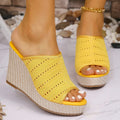 Amelie Sandali con zeppa