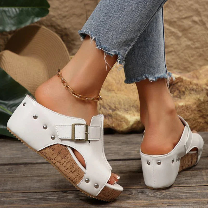Sandali Olivia a piattaforma